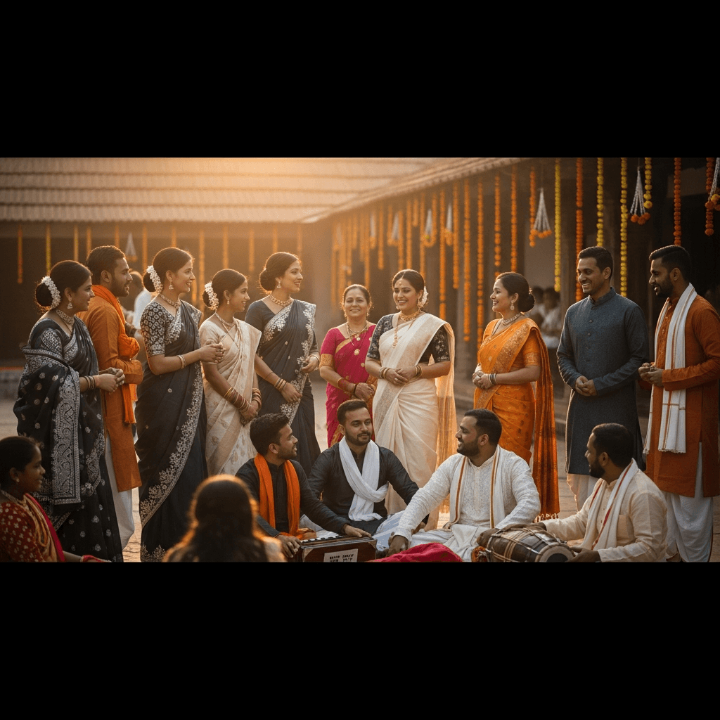 Tiwari Brahmin gathering — Chhattisgarh traditions